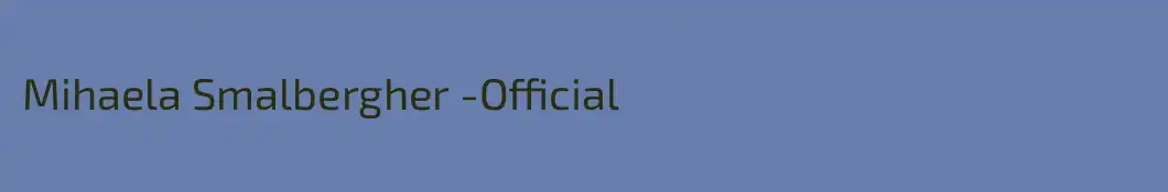 Mihaela Smalbergher -Official